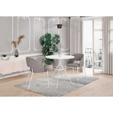 FONDI ROUND TABLE, WHITE